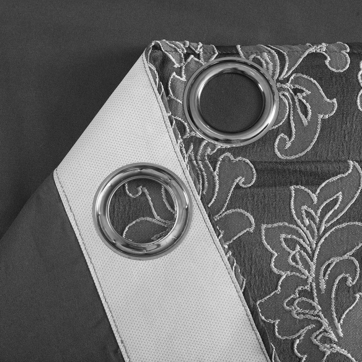 Diana Luxury Floral Blackout Curtains