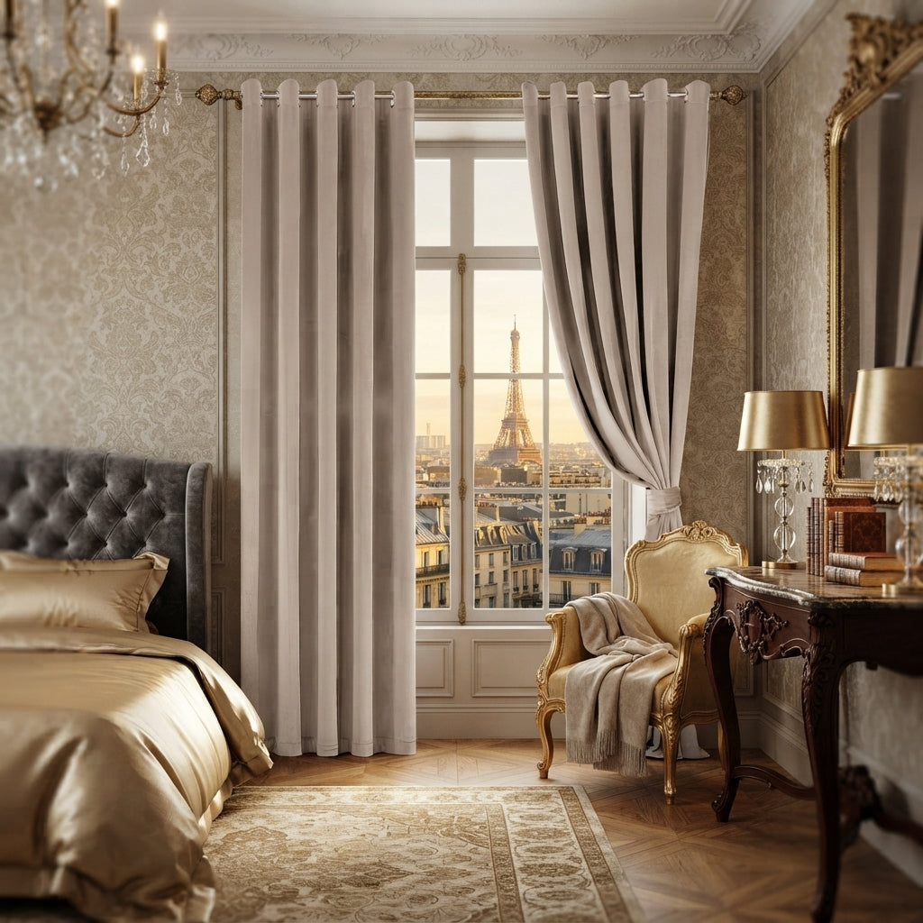 Plush Velvet Luxury Blackout Curtains