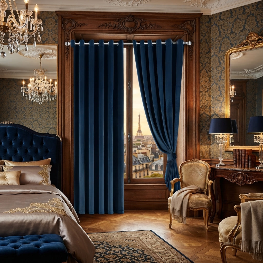 Plush Velvet Luxury Blackout Curtains
