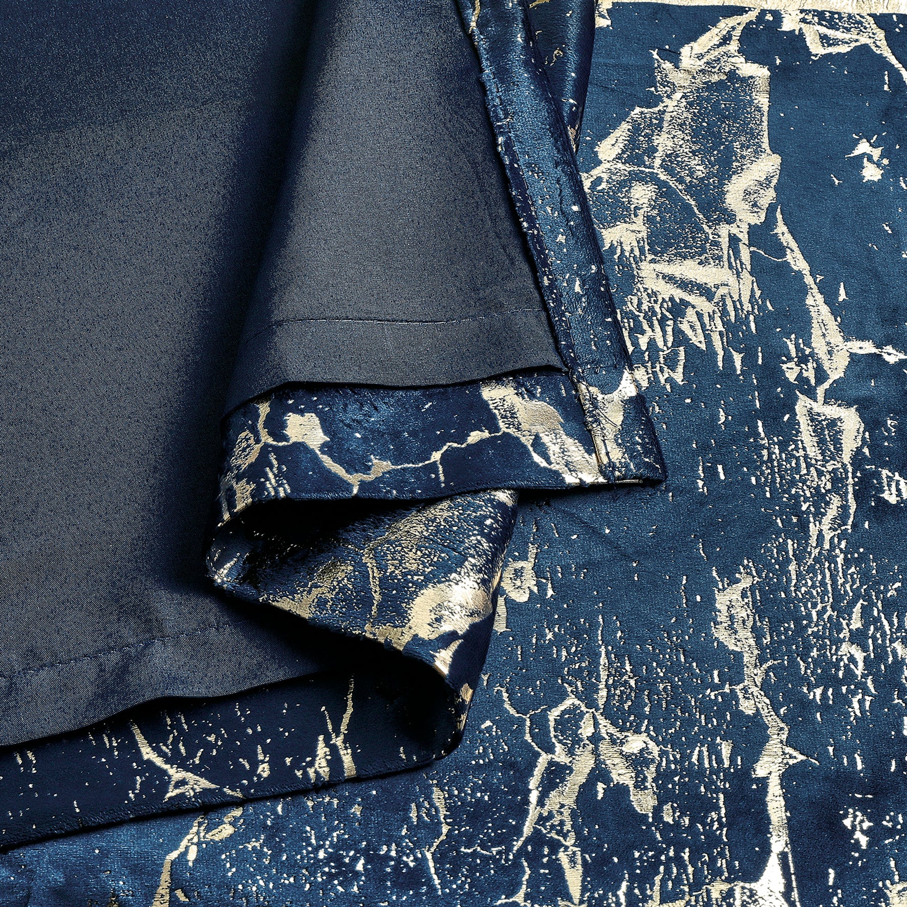 Greek Key Luxury Textured Blackout Curtains