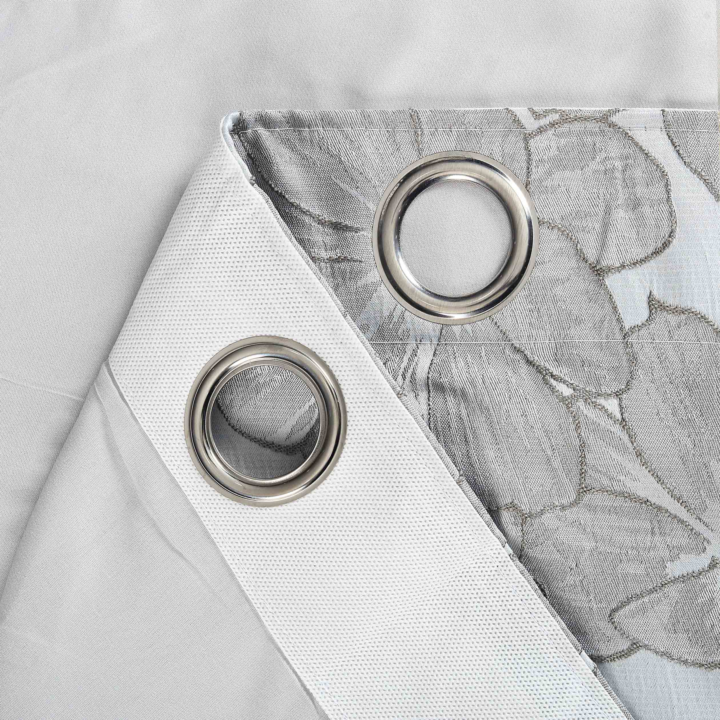 Diana Luxury Floral Blackout Curtains