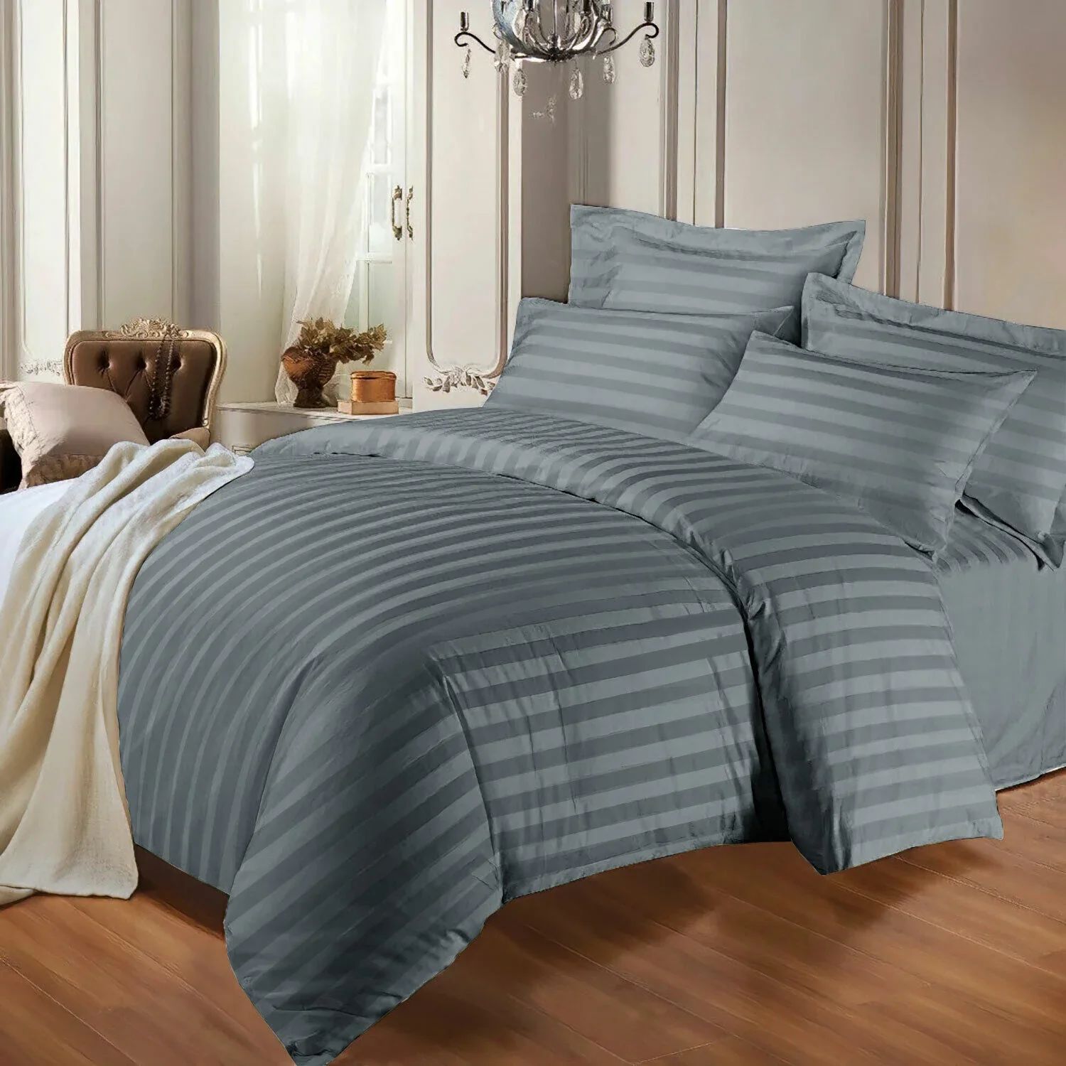Parent sku: Stripe complete set. Single, Double, King, Super King