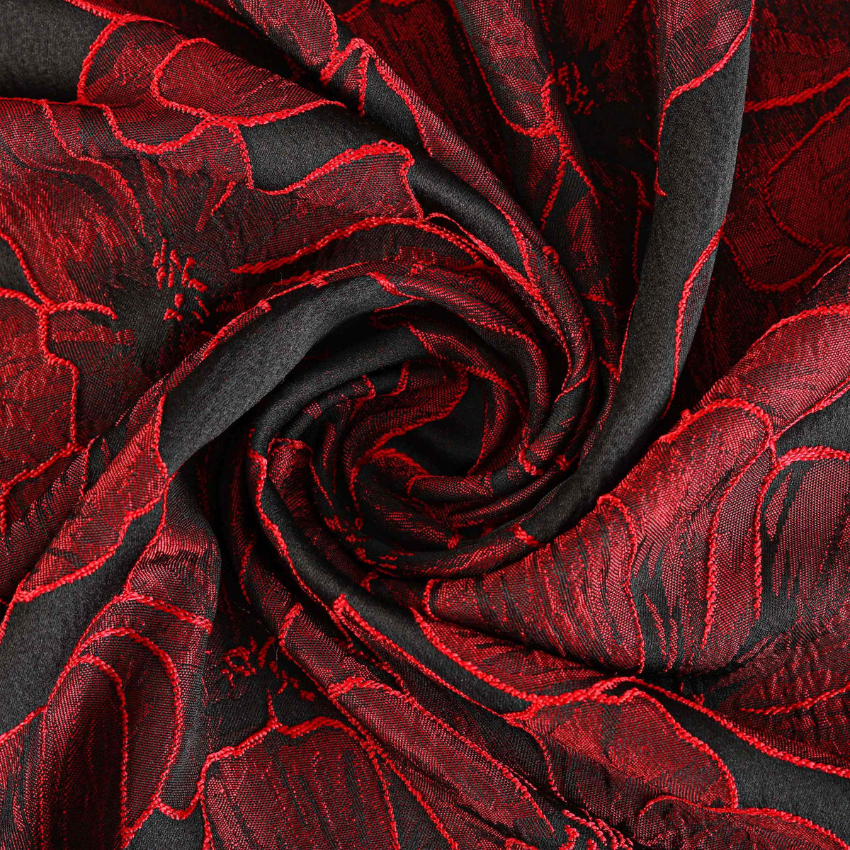 Diana Luxury Floral Blackout Curtains