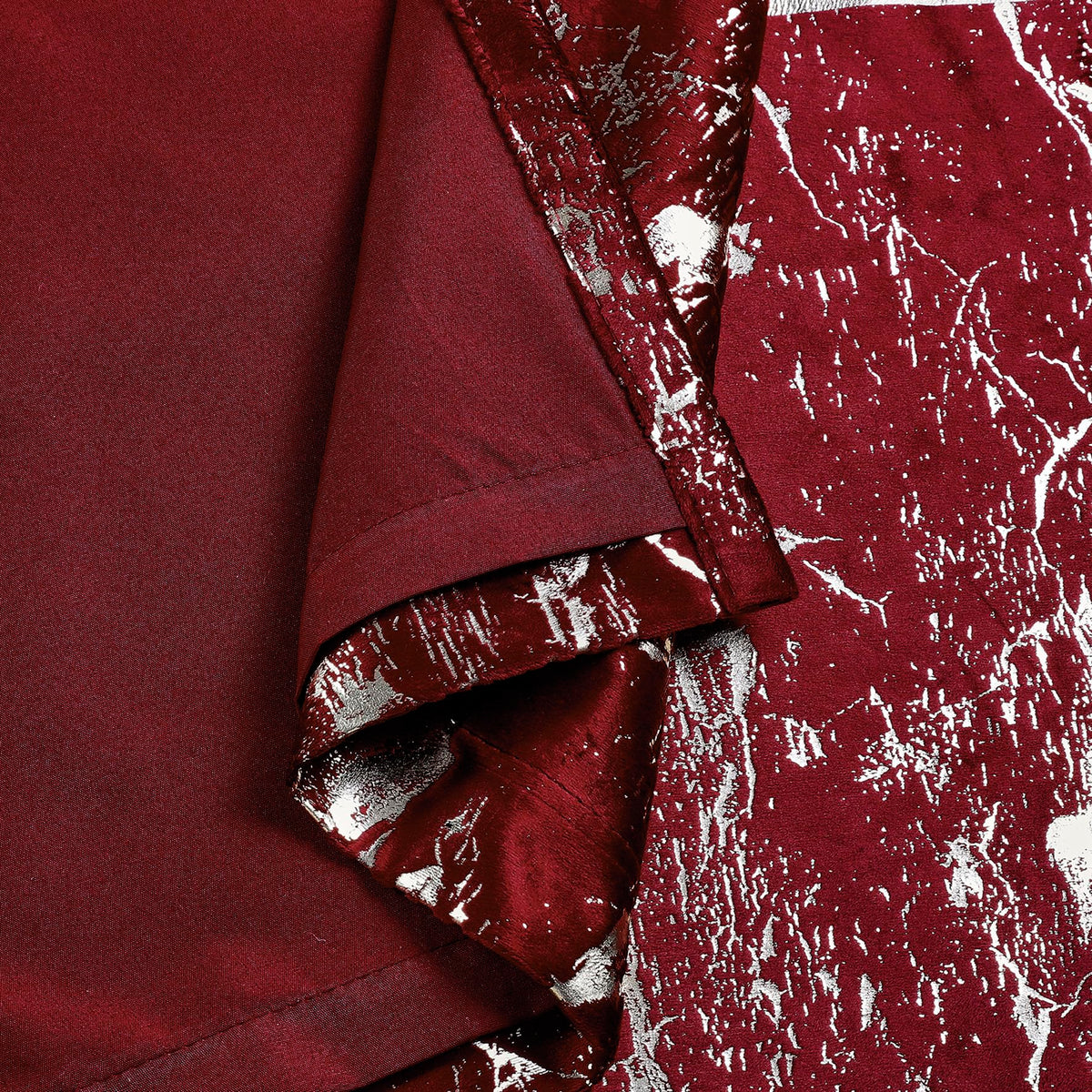 Luxury Greek Key Velvet Curtains – Pair