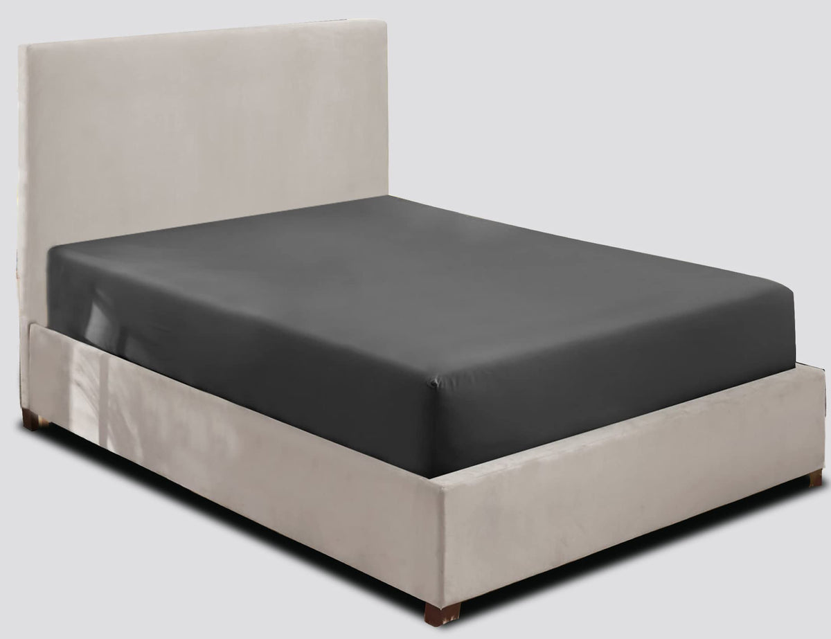 Premium 25cm Deep Microfiber Fitted Sheet