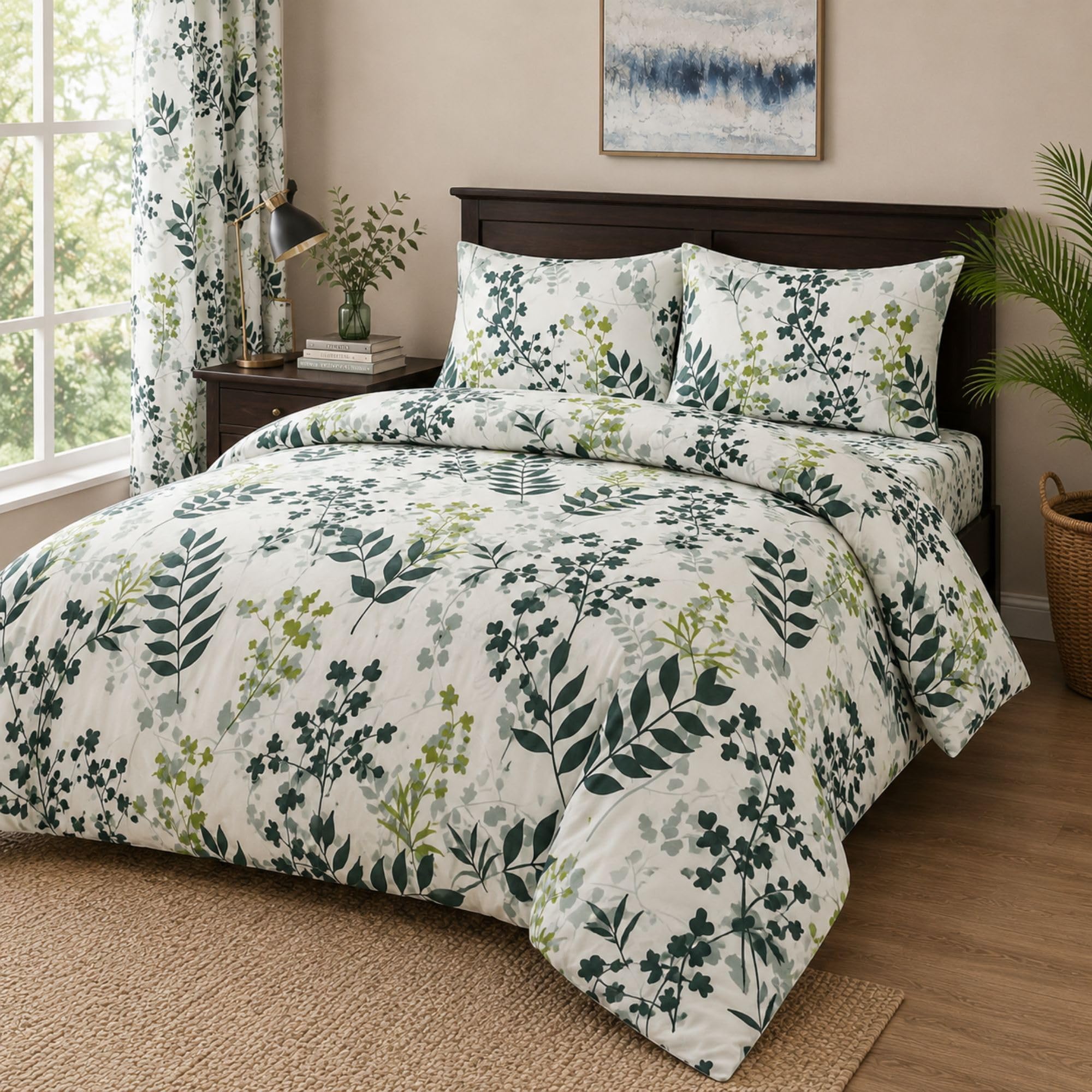 Living Luxury Floral Duvet & Bedding Set