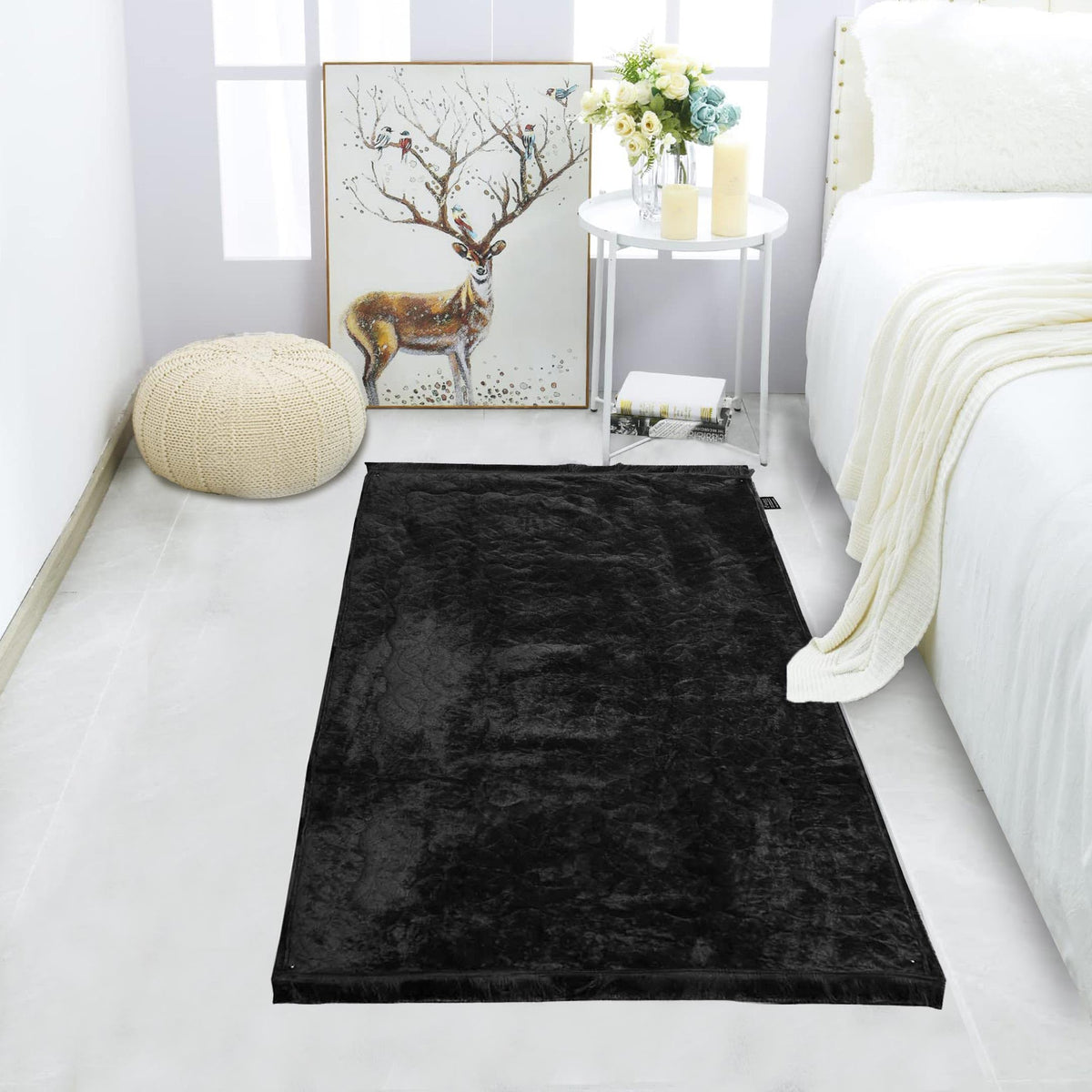 Luxury Crushed Velvet Prayer Rug