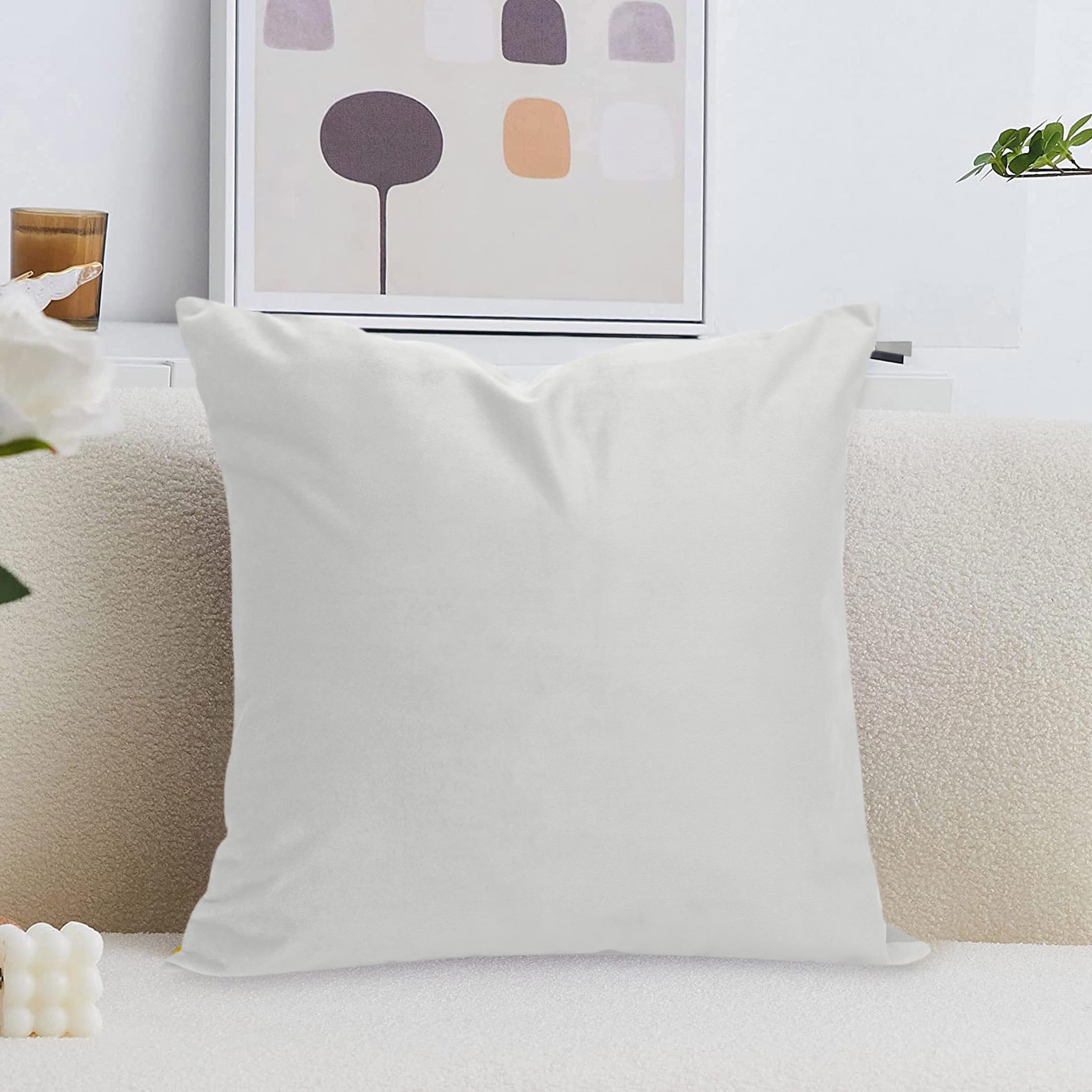 Premium Velvet Cushion Covers – 45x45cm, Set of 2