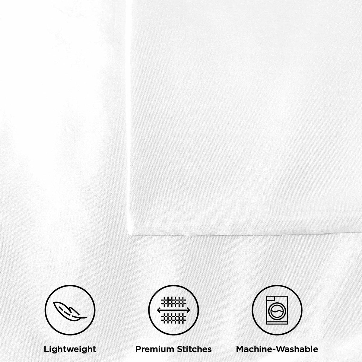 Luxury Satin Pillowcases – Set of 2