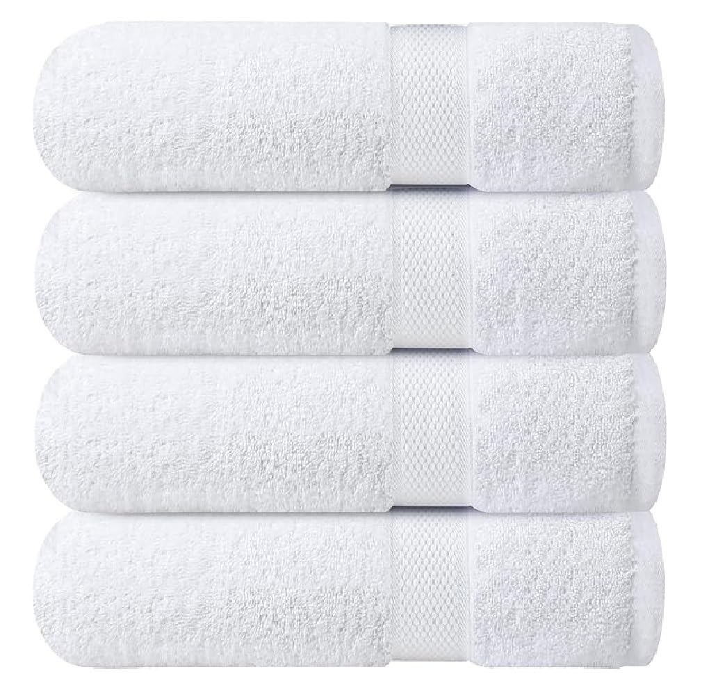 Opulent Dreams 100% Egyptian Cotton Towel Sets – Soft, Absorbent, Quick-Dry – Includes Bath Sheets, Bath Towels, Hand Towels – Luxuriously Easy to Wash - Opulent Dreams