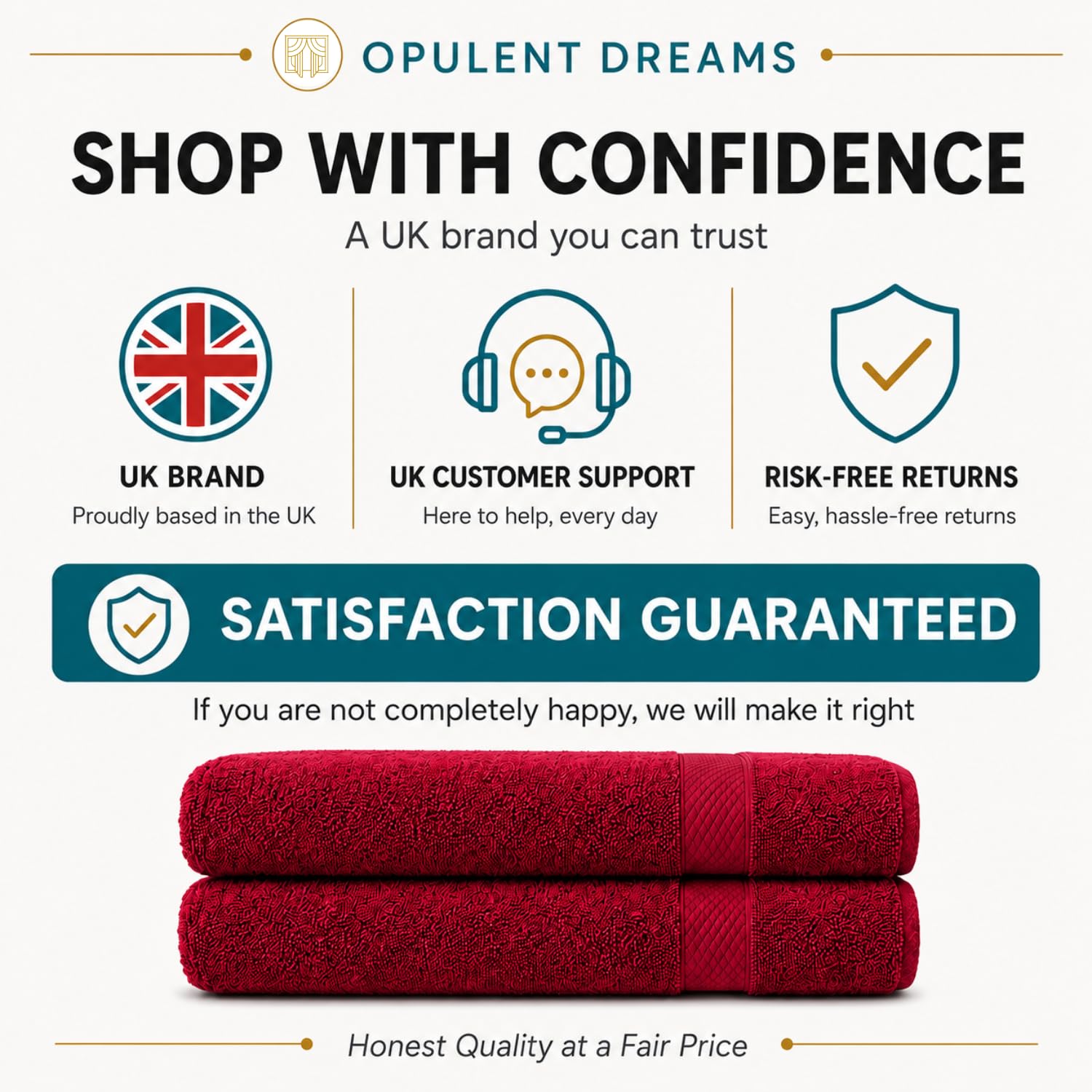 Luxury 100% Egyptian Cotton Towel Set – Beige, Super Soft & Quick-Dry
