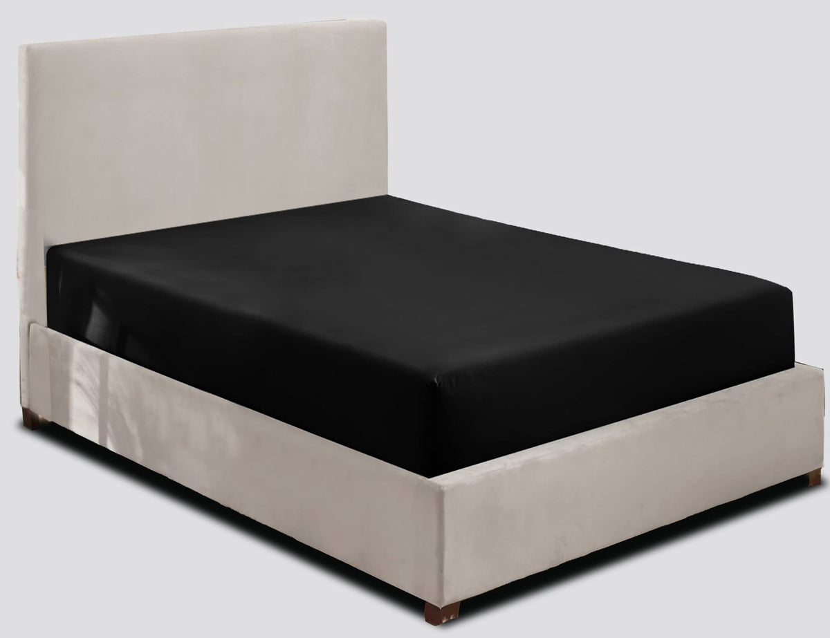 Premium 25cm Deep Microfiber Fitted Sheet