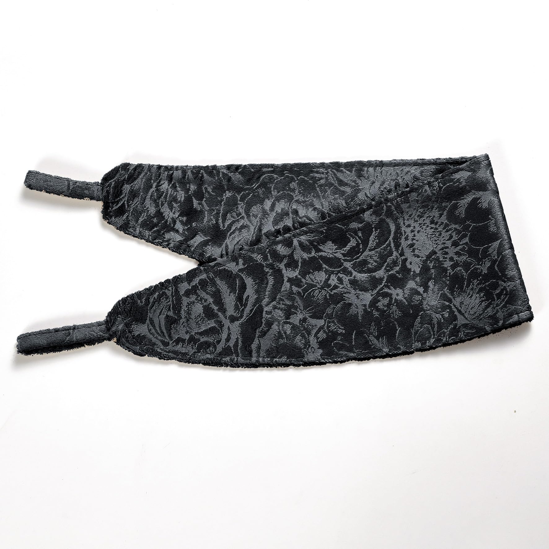 Luxury Floral Jacquard Velvet Curtains – Pair