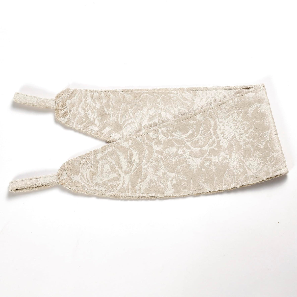 Luxury Floral Jacquard Velvet Curtains – Pair