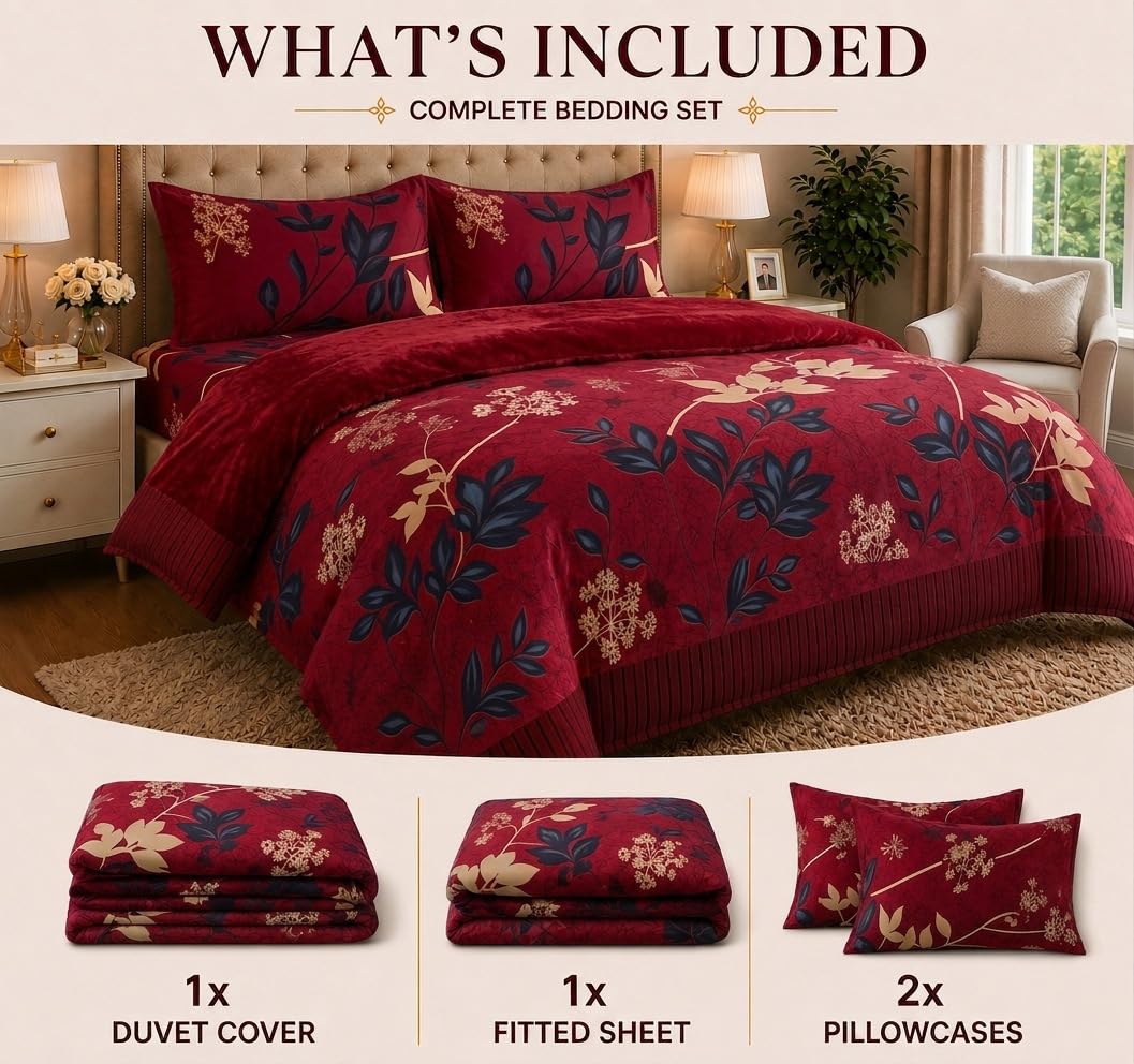 Living Premium Complete Bedding Set – 4pc