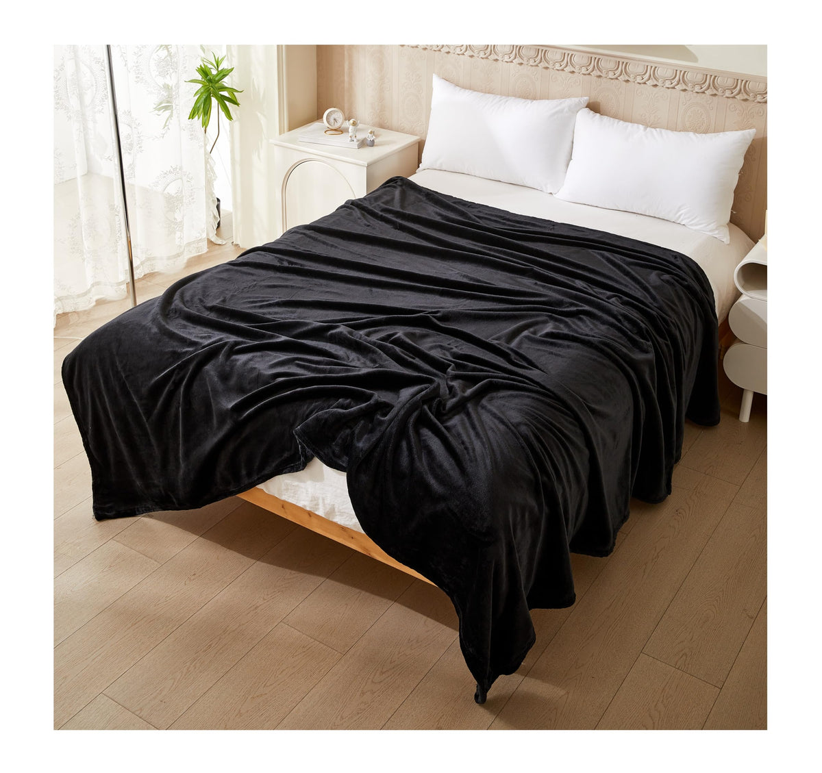 Luxury Mink Fleece Throw Blanket – Soft & Cosy