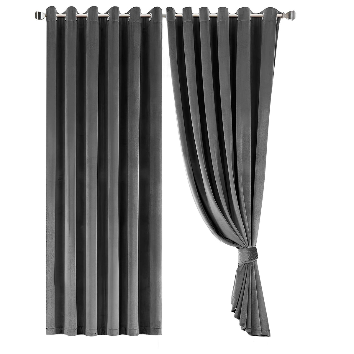 Plush Velvet Luxury Blackout Curtains