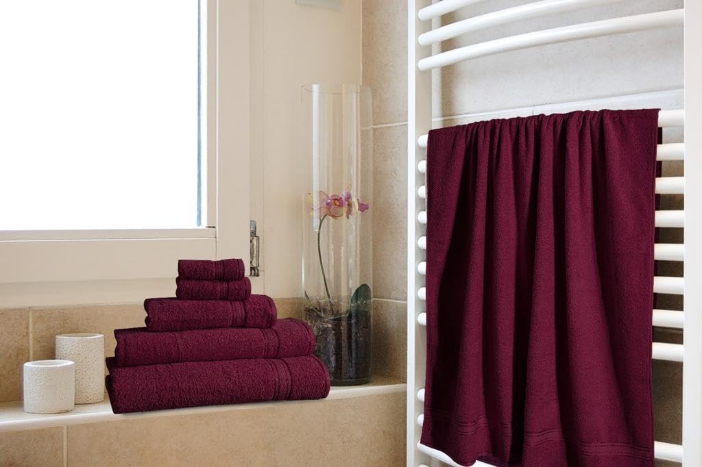 Opulent Dreams 100% Egyptian Cotton Towel Sets – Soft, Absorbent, Quick-Dry – Includes Bath Sheets, Bath Towels, Hand Towels – Luxuriously Easy to Wash - Opulent Dreams