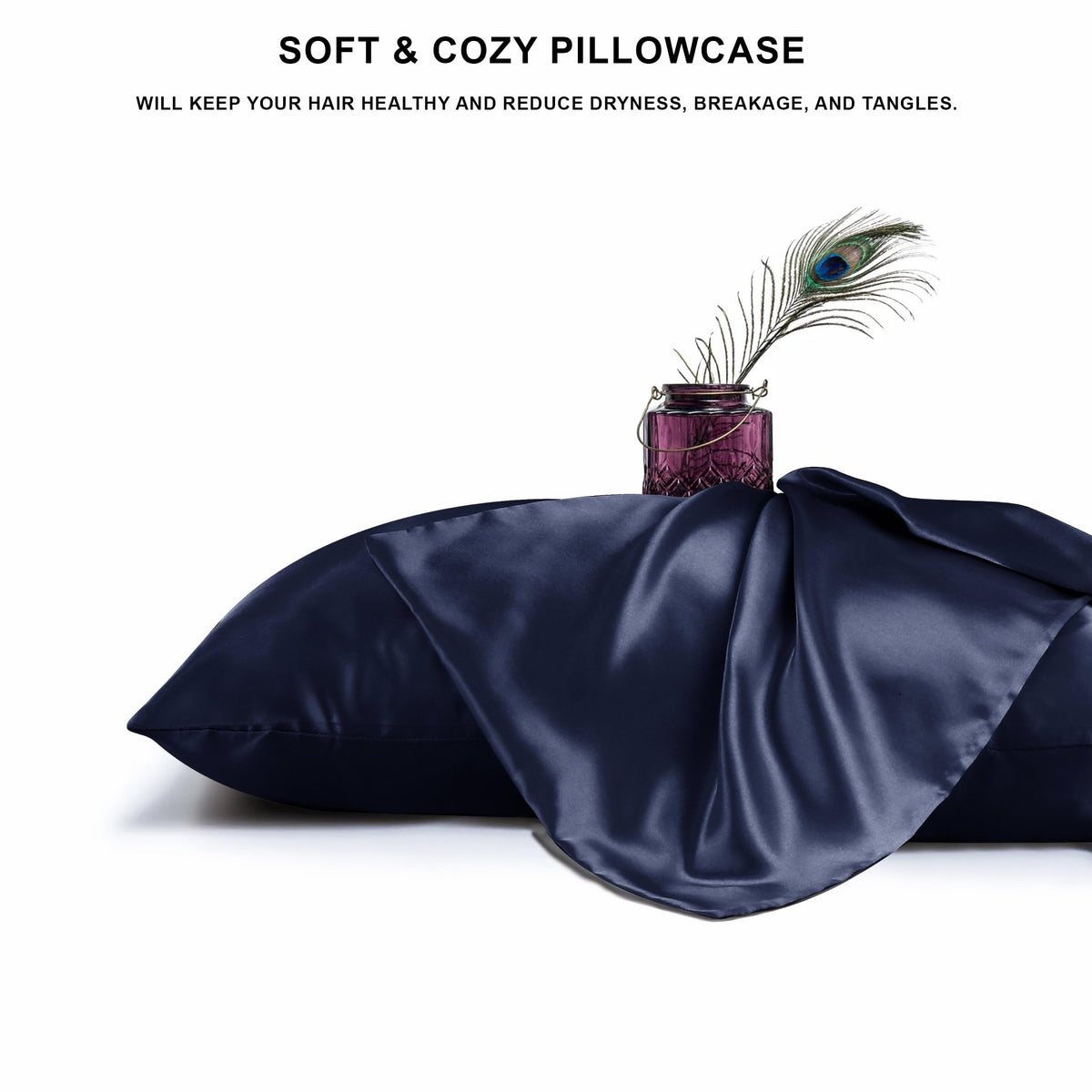 Luxury Satin Pillowcases – Set of 2