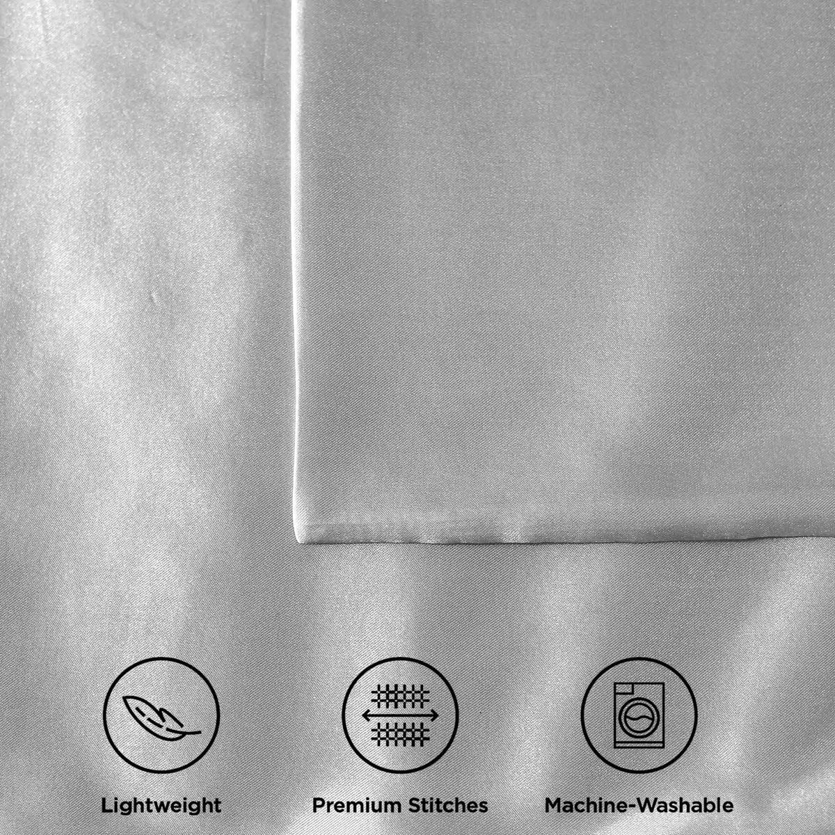Luxury Satin Pillowcases – Set of 2
