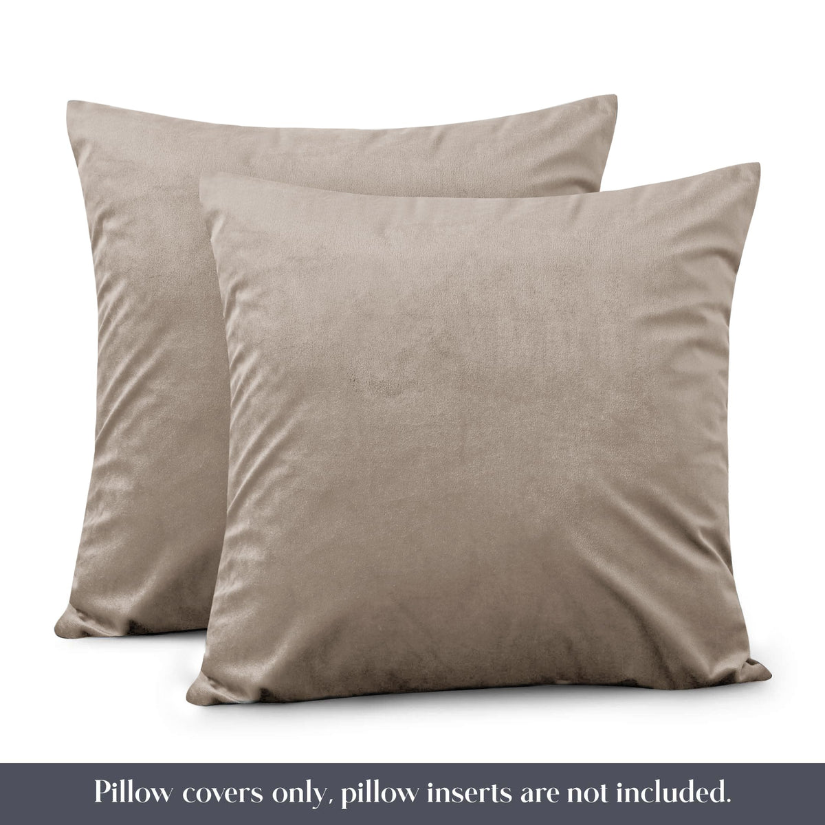 Premium Velvet Cushion Covers – 45x45cm, Set of 2