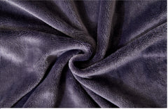 OpulentDreams Mink Fleece Blanket Throw for Beds, Sofas, and Travel - Soft, Warm and Fluffy Comfort (Grey, King (200 x 240 cm)) - Opulent Dreams