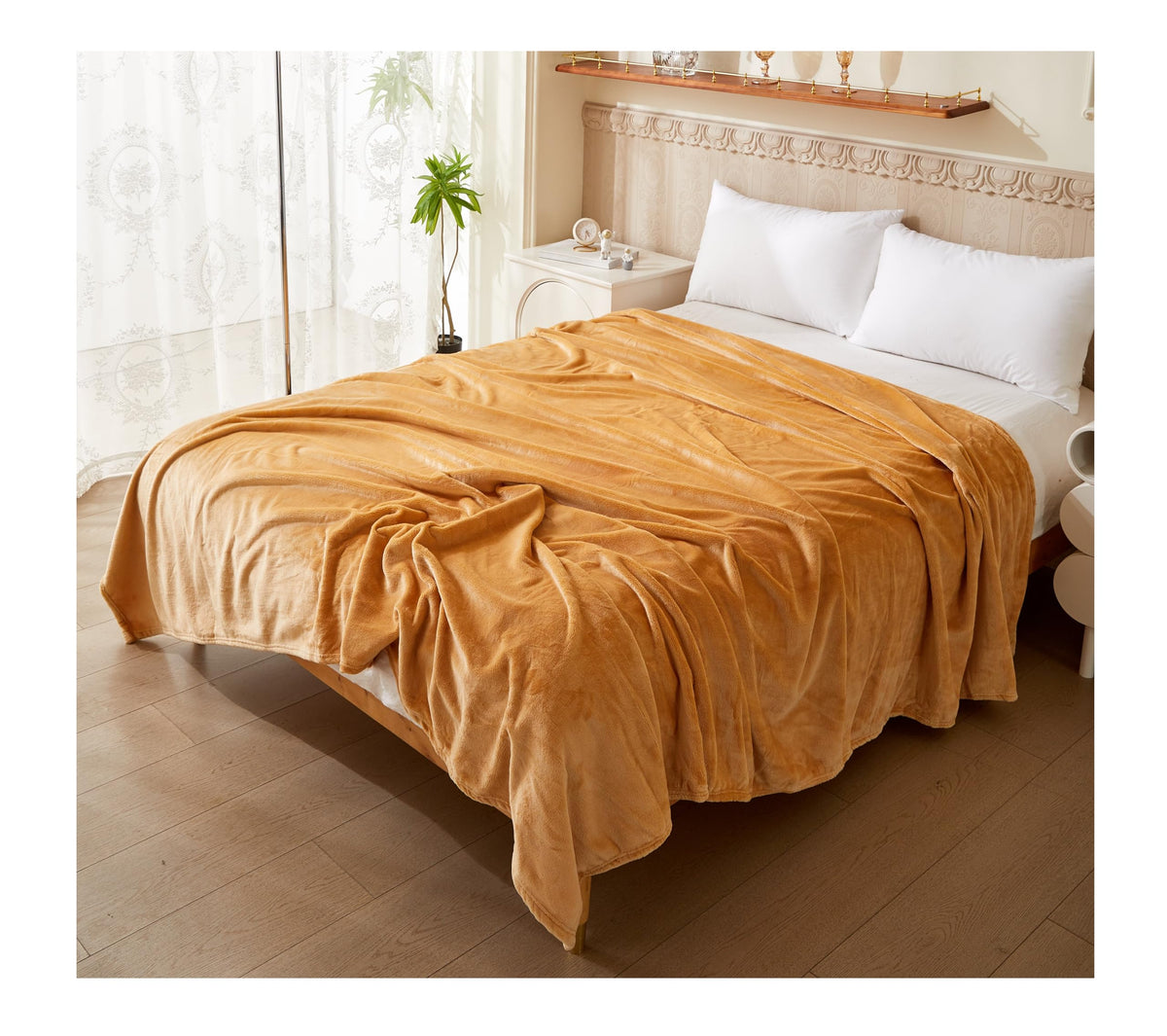 Luxury Mink Fleece Throw Blanket – Soft & Cosy