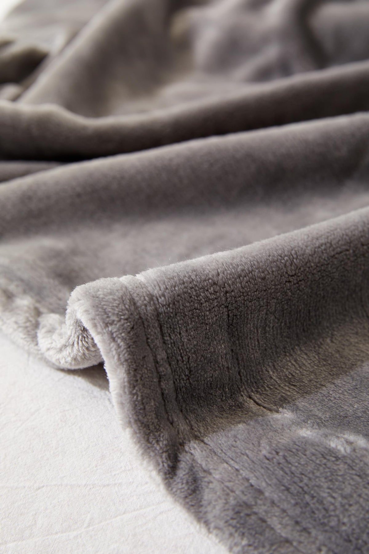 Premium Silver Mink Fleece Blanket – Double