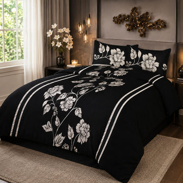 Living Luxury Floral Duvet & Bedding Set