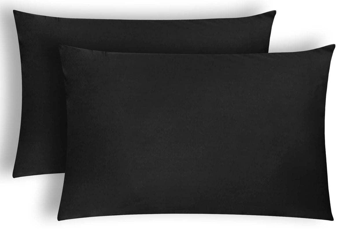 Premium Brushed Microfibre Pillowcases – Set of 2