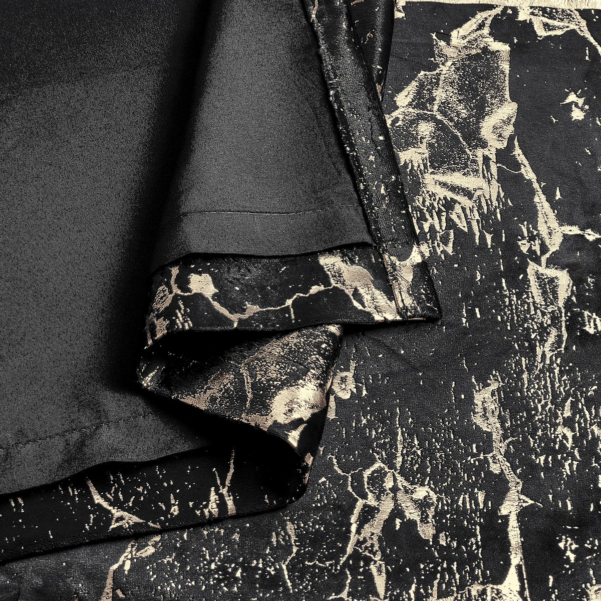 Luxury Greek Key Velvet Curtains – Pair