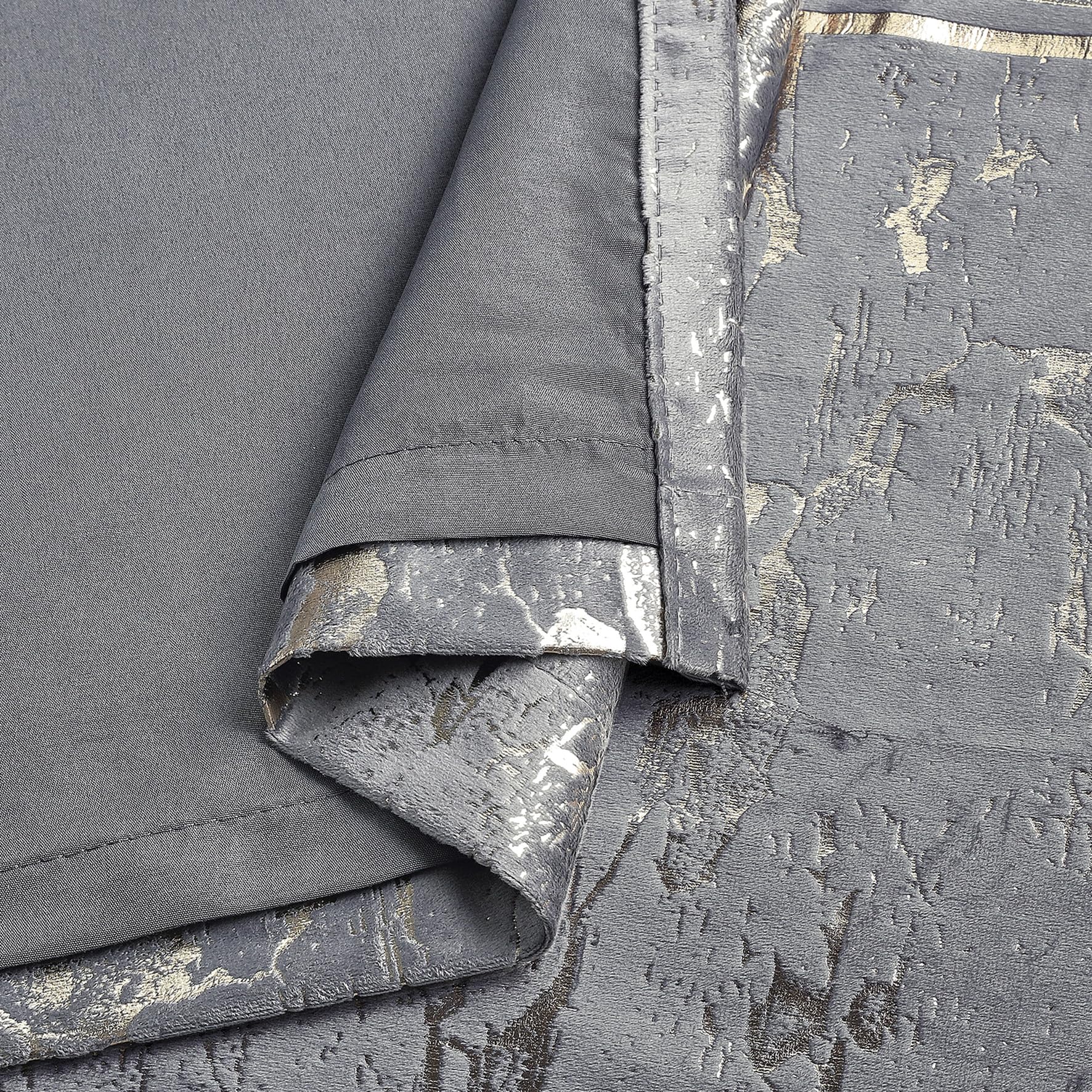 Luxury Greek Key Velvet Curtains – Pair