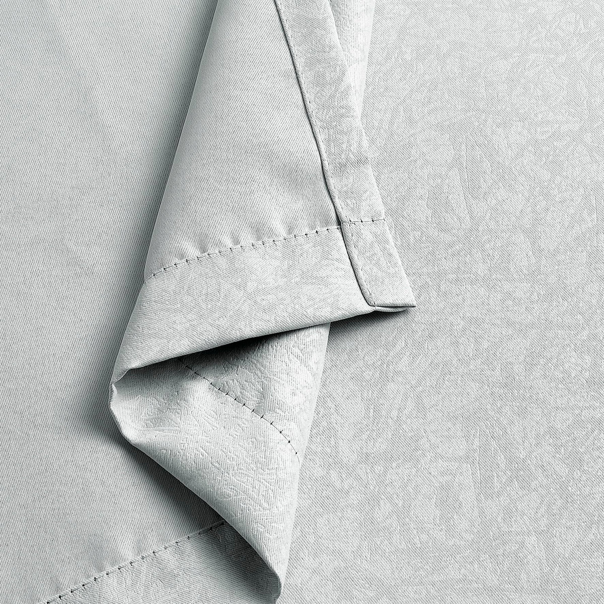Luxury Embossed Leaf Jacquard Blackout Curtains