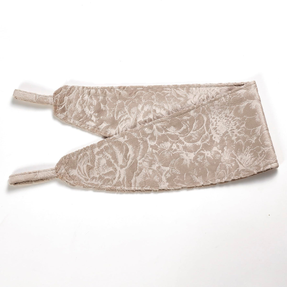 Luxury Floral Jacquard Velvet Curtains – Pair